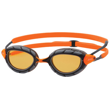 ZOGGS PREDATOR ULTRA POLARIZED Swimming Goggles Orange/Grey 2023 0